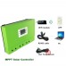 MPPT Solar Charge Controller Green 100A 12V/24V/36V/48V Auto Recognition Max Input 150V Dual RS485