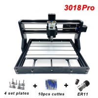 3018pro Laser Engraver Bakelite Plate + 5500mW Laser 3-Axis Milling Machine w/ Controller Board