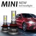 LED Headlight Bulbs 9006 HB4 LED Bulb COB Waterproof 6000K 36W/Pair MINI1-9006HB4