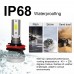 LED Headlight Bulb 9012 LED Bulb 6000K COB Waterproof 36W/Pair MINI1-9012