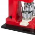1.73'' Round Badge Machine Button Pin Maker Machine 44mm Button Press Maker DIY w/ 1000 Parts