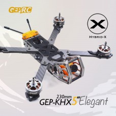 200mm Wheelbase FPV Drone Frame Kit Unfinished for 4 Inch Propellers GEP-KHX4 Elegant