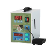 Dual Pulse Battery Spot Welder Welding Machine with Pedal LED Light EU UK Standard  SUNKKO 787A+