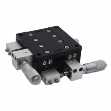 60*60mm XY Axis Manual Displacement Platform Trimming Station Linear Stage Sliding Table XYR60-R-30