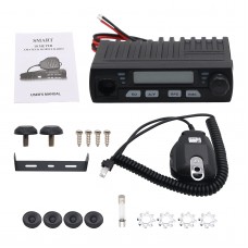 Mini Car Mobile Radio 10M Car Walkie Talkie AM/FM Amateur Mobile Radio LCD Screen F30-5   