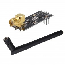 Wireless Transceiver Module 2.4G 1100m NRF24L01+PA+LNA Communications Module + SMA Antenna 