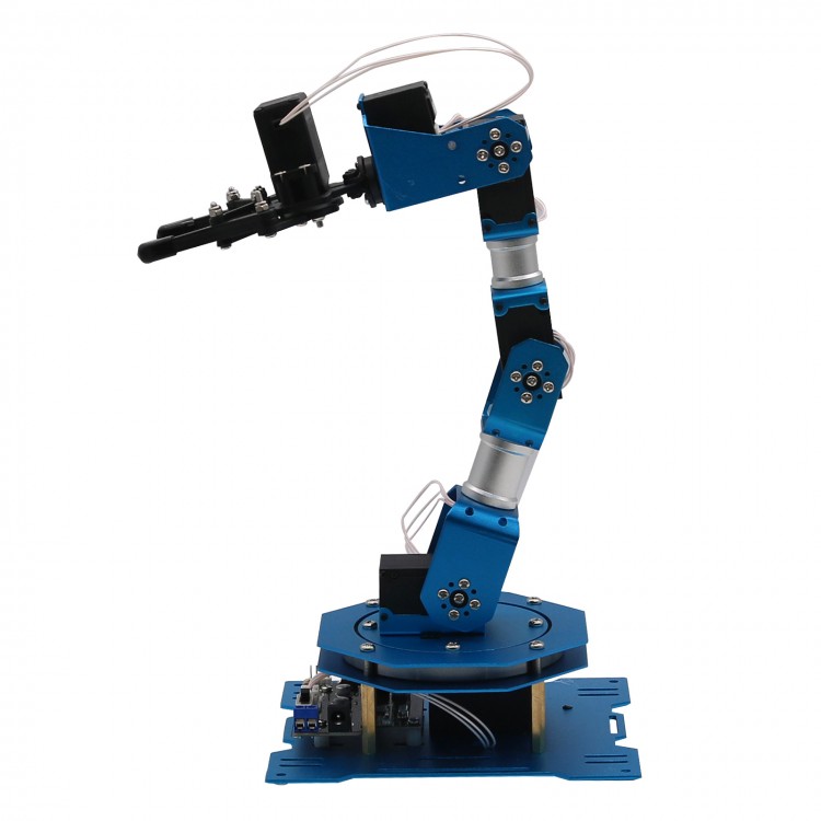 6DOF Robot Arm 6-Axis Aluminum Robotic Arm with Servos Ready to Use ...