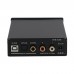 HiFI Headphone Amplifier DAC Decoder 24Bit/192kHz Coaxial/Optical/USB Stereo Audio DAC-X6 PRO Black 