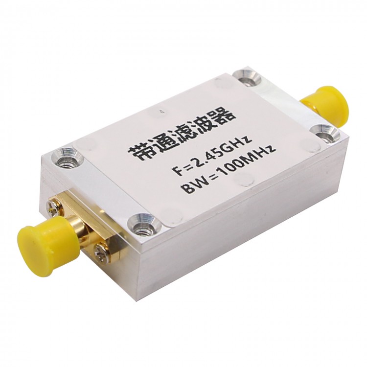 FBP-2400 2.4G 2450MHz RF Bandpass Filter SMA Interface for WiFi Bluetooth Zigbee 