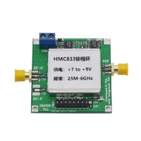 25MHz-6GHz HMC833 Phase-Locked Loop Module RF Signal Generator 7V to 9V HMC833 Core Board