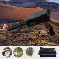 Long Range Gold Detector Gold Metal Detector w/ Plastic Case for Gold Silver Copper Diamond AKS Plus 