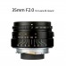 F2.0 Manual Fixed M Mount Lens 35mm for Leica M2 M3 M4 M5 M6 M7 M8 M9 M9P M10 M240 M262  