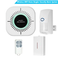 Mini GSM WiFi Alarm Wireless Home Security Alarm System Volume Recognition APP Control CS100-Wifi