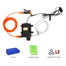 12V High Pressure Car Washer Portable Car Washer Machine Water Gun Pump Cleaner Car Care Package 5  