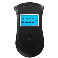 Breath Alcohol Tester Portable Breathalyzer Alcohol Tester LCD Screen Blue Backlight YSK001 