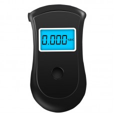 Breath Alcohol Tester Portable Breathalyzer Alcohol Tester LCD Screen Blue Backlight YSK001 