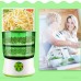 US 110V 20W Automatic Bean Sprout Machine 2-Layer Automatic Bean Sprouter Multifunctional DY-4102          