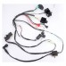 QUAD ATV Wiring Harness Kit Electric Start Ignition Coil for ATV Apollo Motocross 110-125CC 