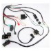 QUAD ATV Wiring Harness Kit Electric Start Ignition Coil for ATV Apollo Motocross 110-125CC 