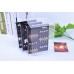 3-Drawer Acrylic Earring Display Stands Jewelry Display Stand w/ Black Panels for 108 Pairs Earrings 