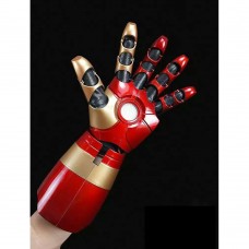 Wearable Iron Man Hand Cosplay Iron Man Armor LED Light Laser Sound Effect MK43 1:1 Left Hand Only      