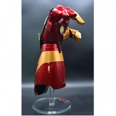 Wearable Iron Man Hand Cosplay Iron Man Armor LED Light Laser Sound Effect MK43 1:1 Right Hand Only 