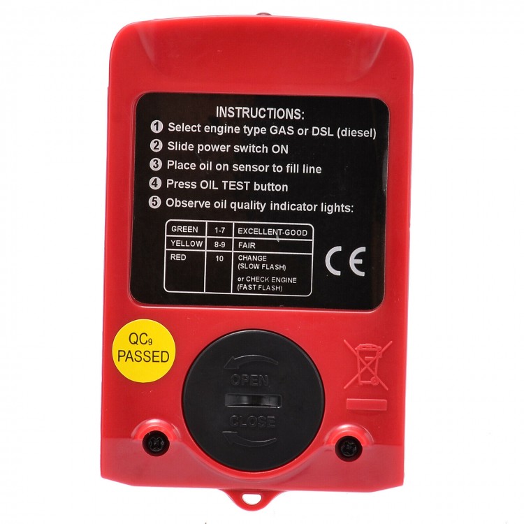 OTO300 Engine Oil Tester Engine Oil Quality Tester Analyzer With