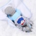 22Inch NPK Reborn Baby Dolls Silicone Soft Newborn Baby Boy Christmas Toys Gift 9042-2    