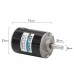 Permanent Magnet DC Motor 24V 7000RPM 30W Adjustable Speed CW CCW Dual Ball Bearing   