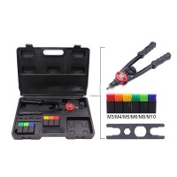 900pcs Nutset Tool Kit Rivnuts M3-M10 Stainless Steel Aluminum Steel Rivnuts & Rivet Nut Gun  