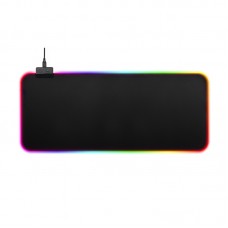 Gaming Mouse Pad LED Large RGB Mouse Pad Colorful Keyboard Mat for PC Computer Large 800x300x4mm 