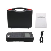 UM6500 Portable Handheld Digital Ultrasonic Thickness Gauge LCD Ultrasonic Tester Meter RISEPRO