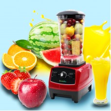 2L 2200W Heavy Duty Commercial Grade Blender Mixer Juicer Food Processor Ice Smoothie Bar Fruit Blender Red