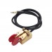 CW Morse Key Telegraph Key CW Automatic Key Pure Copper for Morse Code Shortwave Radio HF
