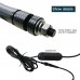 2pcs 5FT/1.5M Color LED Whips 360° Wrapped+Quick Release Base Remote Control for Buggy ATV/UTV NA102