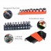 82Pcs Hardware Tool Kit Car Tool Wrench Socket Pliers Hammer Hacksaw+ Carry Box Home 