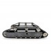 Metal RC Tank Chassis Smart Robot Chassis KT100 with 37# Motors W/O Hall Encoder Finished for DIY