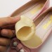 3 Pairs of Non-Slip Forefoot Cushion Inserts Women Silicone Forefoot Cushion Insoles Mesh Skin-Color