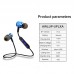 2pcs Magnetic Wireless Earbuds for Sports Sweatproof V4.2 Bluetooth Headphones w/Mic ZHY-04