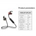 2pcs Magnetic Wireless Earbuds for Sports Sweatproof V4.2 Bluetooth Headphones w/Mic TF Card Slot ZHY-14