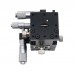 XYZ 3-Axis Manual Linear Stage 40x40mm Micrometer Linear Stage w/ Crossed-Roller Bearing SEMXYZ-40