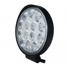 1pc 42W 4200LM Round Off-road Spotlight LED Work Light for Truck Jeep ATV SUV Boat Most Vehicles 