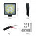 1pc 27W 2700LM Off-road Spotlight LED Work Light for Truck Jeep ATV SUV Boat Yacht 
