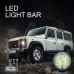 1pc 27W 2700LM Round Off-road Spotlight LED Work Light for Truck Jeep ATV SUV Boat Yacht 