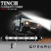 1pc 7" 18W Offroad Roof Lights LED Work Light 3000LM for Truck Trailer Forklift SUV Jeep Boats