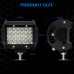 1pc 4" 72W Off-Road Roof Light LED Work Light Flood Beam for Truck SUV Boat Crane Forklift 