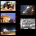 1pc 7" 120W Off-Road Roof Light LED Work Light Flood Light for Truck SUV Boat Crane Forklift