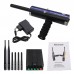 AKS Long Range Gold Metal Detector Gems Diamond Finder Black w/ Six Antennas Cardboard Box Packing  