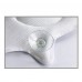 Non-Slip Spa Bathtub Pillow Sunflower Shape Machine Washable 5D Air Mesh w/ Suction Cups Hook White   