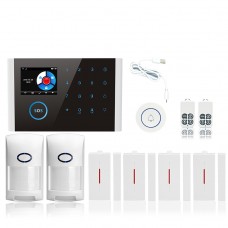GSM Alarm Kit Home Alarm System Wifi+GSM+GPRS Home Security System Kit CS108 Package 2 